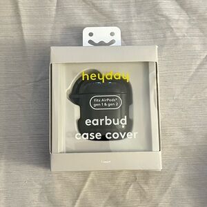 Heyday Black Earbud Case Cover